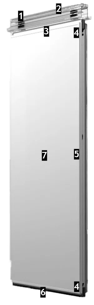 Alzado Panel Estándar